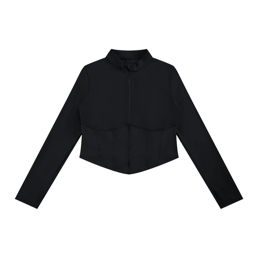 Women's Slim Fit Full-Zip Yoga Jacket