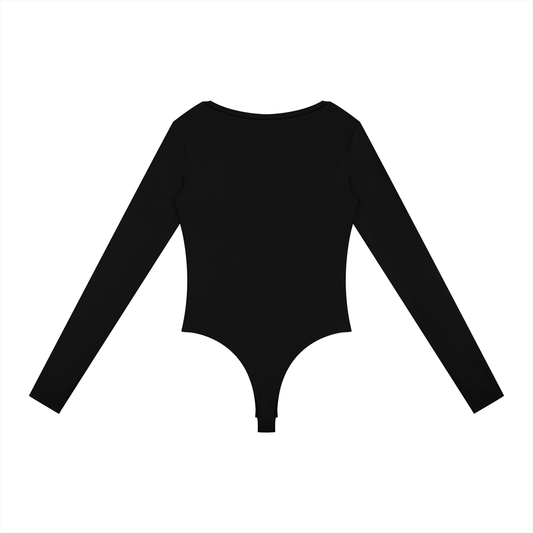 Women's Tight Long Sleeve Yoga Bodysuit