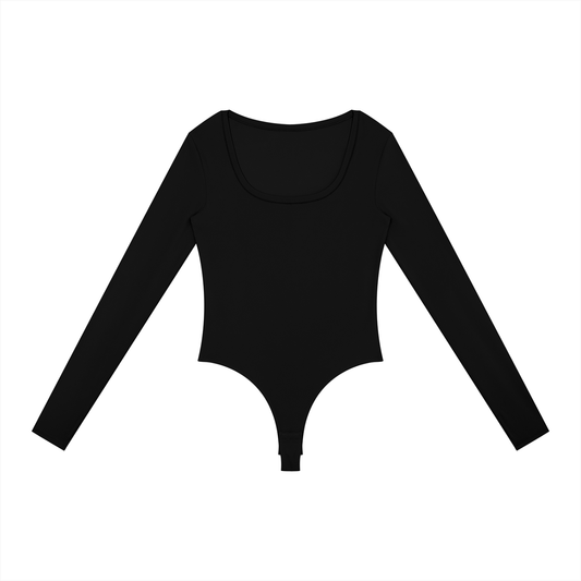 Women's Tight Long Sleeve Yoga Bodysuit