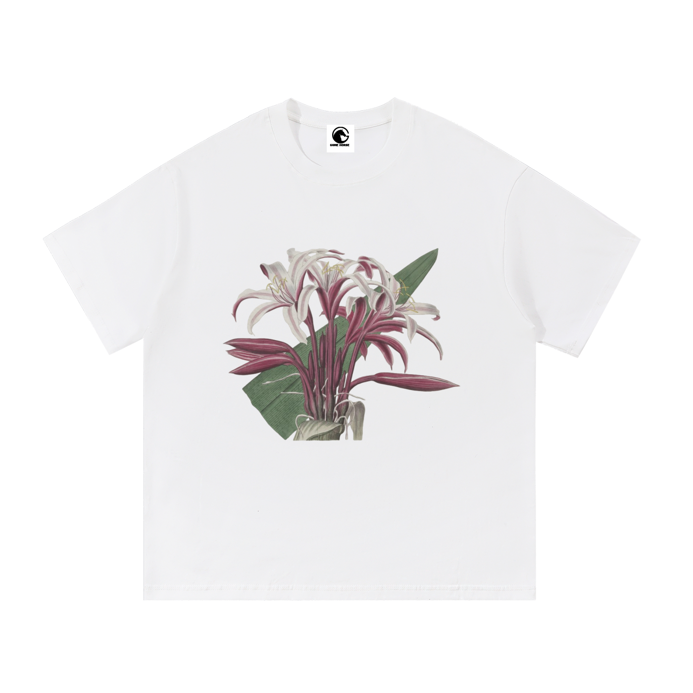 19th Century Blooming Lily Tee