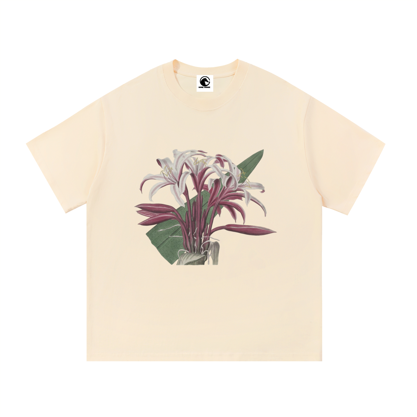 19th Century Blooming Lily Tee